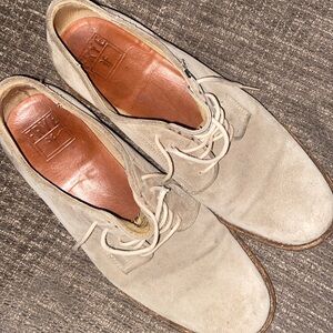 Frye men’s suede shoes, size 9.5